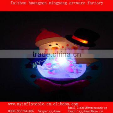 Lighted snow globe/ airblown snow globe inflatable snowglobe