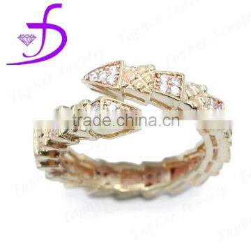 Good quality gemstone inlaid fashion adjustable sterling silver rings