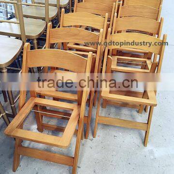 Natural Color Birch Wood Folding Chair