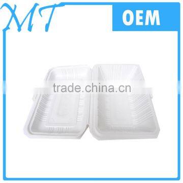 Plastic Food Container 3-Compartment Microwave Safe Black Container With Lid/divider photo-4