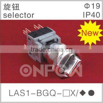 LAS1-BGQ selector(metal push button,selector push button switch)