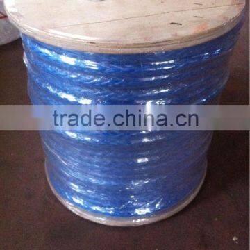 China wholesale 10mm blue dyneema SK75 winch rope in roll