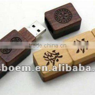 FCC/CE/ROHS Certificate /usb 2.0 /wood Flash Pen Drive