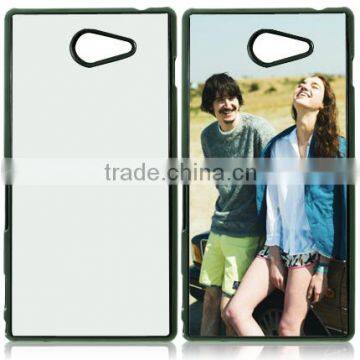 2015 2D sublimation Phone case/ Plastic mobile cover/ 2D heat press glossy phone case