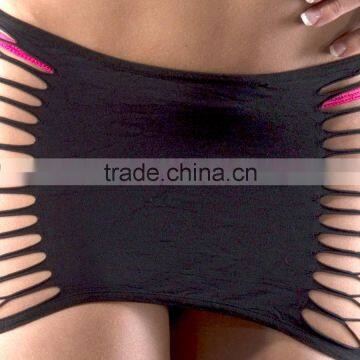 Taiwan Manufacturer Seamless Black Sexy Short Mini Night Dress photo-6