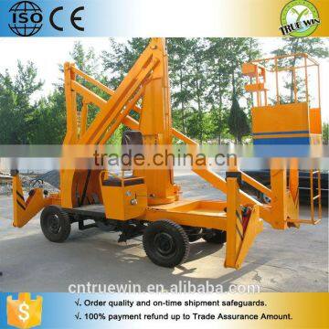 Self propelled articulated boom lift/ scissor aerial work platform/telescopic boom lift