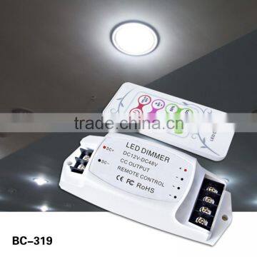 12V 48V DC voltage LED Wireless Remote Light Dimmer Brightness Controller