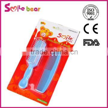 Jinhua Manufacturer Baby Products Baby Hair Brush Comb Set Easy Comb