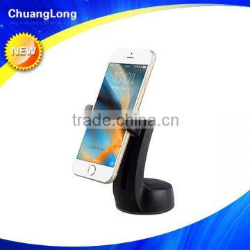 special designed height adjustable cell phone dashboard holder with sticky and washable suction cup