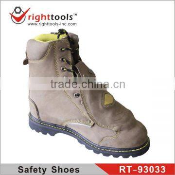 RIGHTTOOLS RT-93033 Genuine Leather High ankle safety shoes