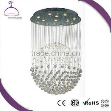 modern crystal hanging GU10 ceiling pendant light