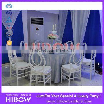 Bazhou factory wholesale tiffany phoniex wedding chair