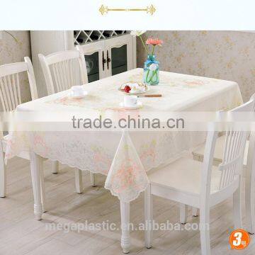 Transparent vinyl table cloth for wedding