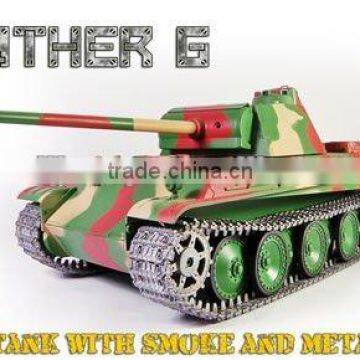 1/16 Panther G Radio Control Tank with smoking and sound - Pro Version /rc tank model