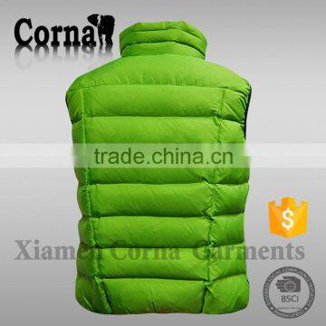 2015 New Arrival Customized Winter Outdoor 100% Nylon Vest Anti-pilling Brands for Mens Vest With Low Price photo-6