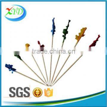 fruit toothpick to party decor / cocktail pick / plastic coffee stick