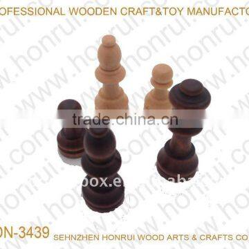 Wooden checkers