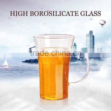 online shopping high borosilicate glass beer mugs for 300ml