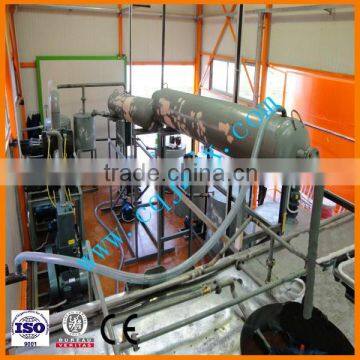 Purification distillation system with CE/ISO to get new base oil ! China ZSA car engine oil refinery