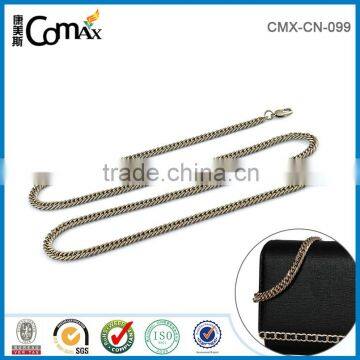 Pearl Nickel Decorative Metal Chain With Snap Hook for Handbag photo-3