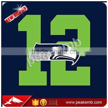 Custom Seahawks hotfix vinyl heat transfers