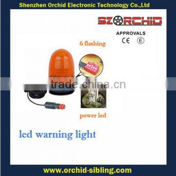 waterproof E4 certification pc lens 24v emergency led flashing beacons