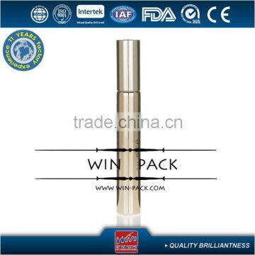 1oz Yellow Color Roller Bottle With Metal Black Cap