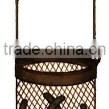 wholesale hanging antique metal candle lantern