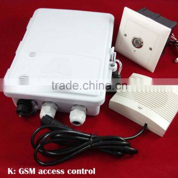 GSM SMS intelligent access controller, voice intercom and security alarm