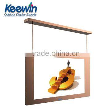 55' Golden horizontal hang double-faced led display