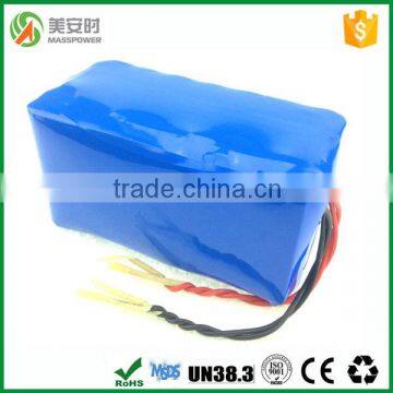 Long warranty 24v 8ah li ion battery packs