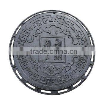 Composite Poly Fiber Manhole Cover Round Fiberglass Manhole Cover photo-3