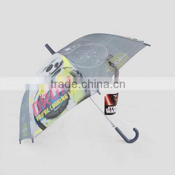 Cheap Fiber Heat Transfer Straight Kids Umbrella photo-4