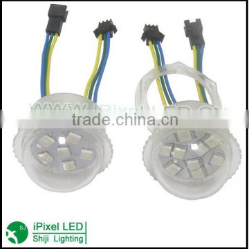 Indoor 35mm RGB LED Pixel full color changing dc12v ucs1903 led point light