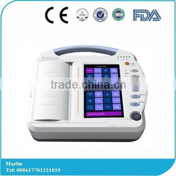 Portable Digital 12-channel Electrocardiograph ECG Machine EKG Machine EKG-1212A-Shelly