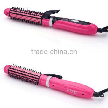 fast hair straightener brush Heating on backside totally new feature