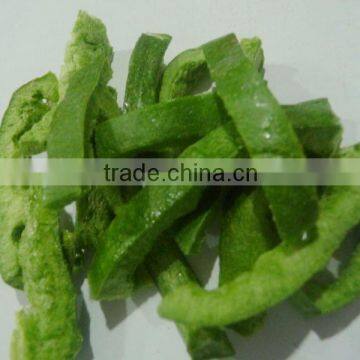 FD green sweet pepper strips