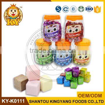 Nigeria Popular Chewy Cheese Milk Press Cube Candy