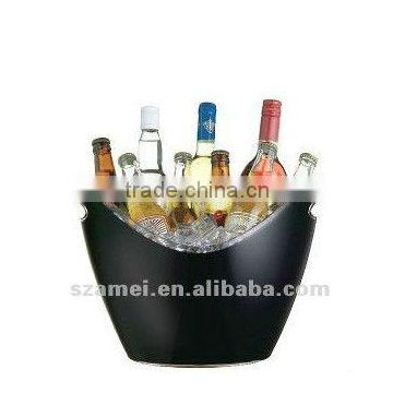 Great quality black jumbo acrylic ice buckets