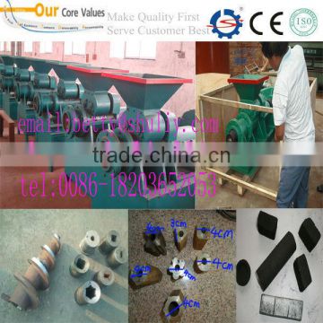 HOT! coal dust briquette machine/charocal extruder