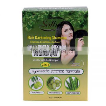 2016 best organic herbal black hair dye shampoo for grey hair dye of black hair shampoo