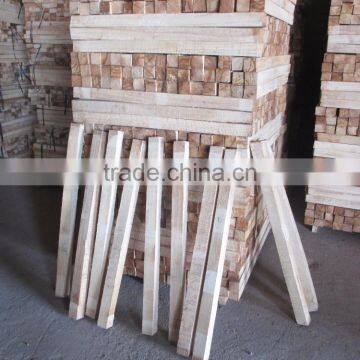 Rubber sawn timber making pallet or funiture