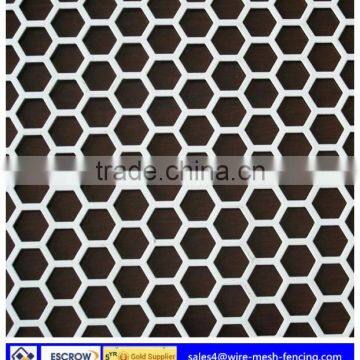 2016 Hot Sale Professional Factory Price Hexagonal Perforated Metal Sheet