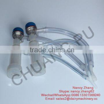 Milking Machine Fittings Milk Cluster Group for Goats Milker Machine