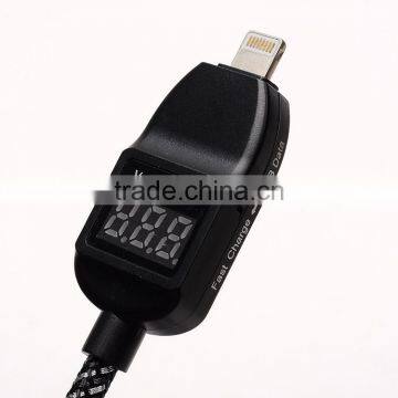 JL-088DB Yiwu jiju Magnetic Super Charging LED USB Cable