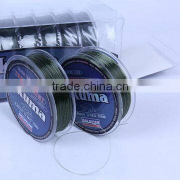 Wholesale high quality fishing line 100% nylon monofilament 0.45mm