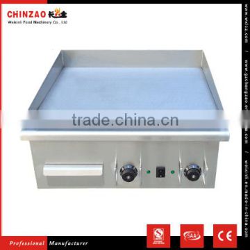 HOT SELL COUNTER TOP STAINLESS STEEL ELECTRIC GRIDDLE PAN