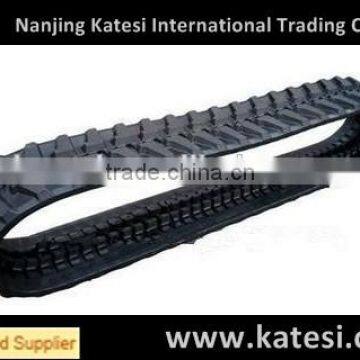 Excavator bulldozer rubber track