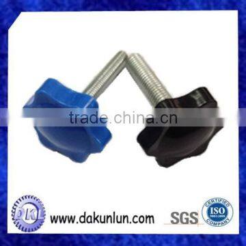 Customized Knurling Steel Thumb Screw With Black Nickel Plating (DKL-S010) photo-2