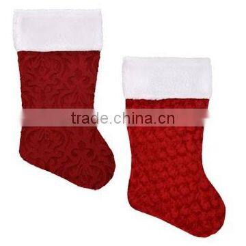 Felt Christmas Socks Personalized Fabric Disposable Christmas Stocking photo-4